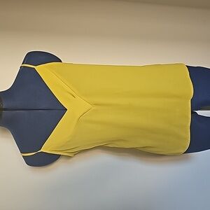 Yellow Dressy Tank Top